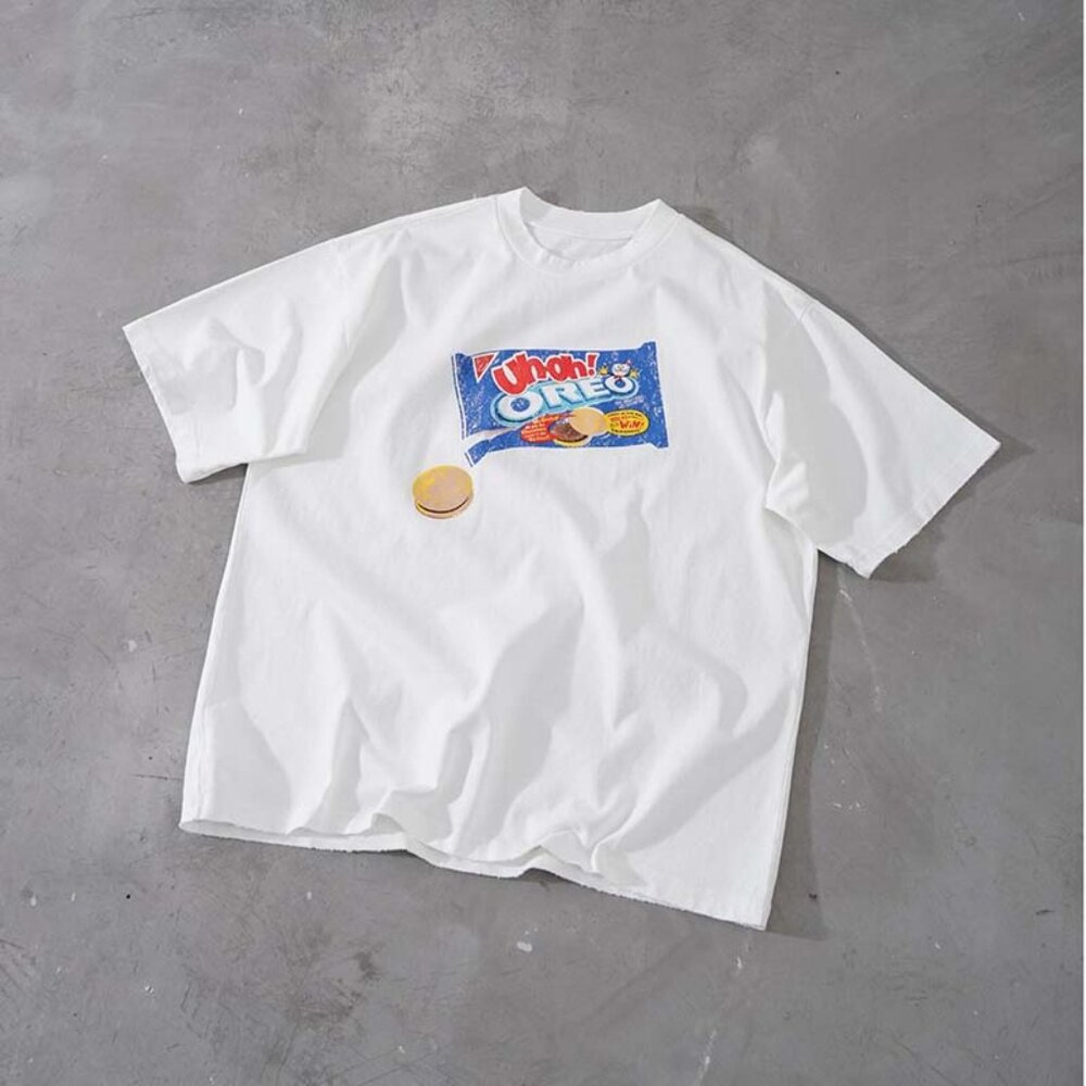 Purey Oreo Washed Edge Short Sleeves